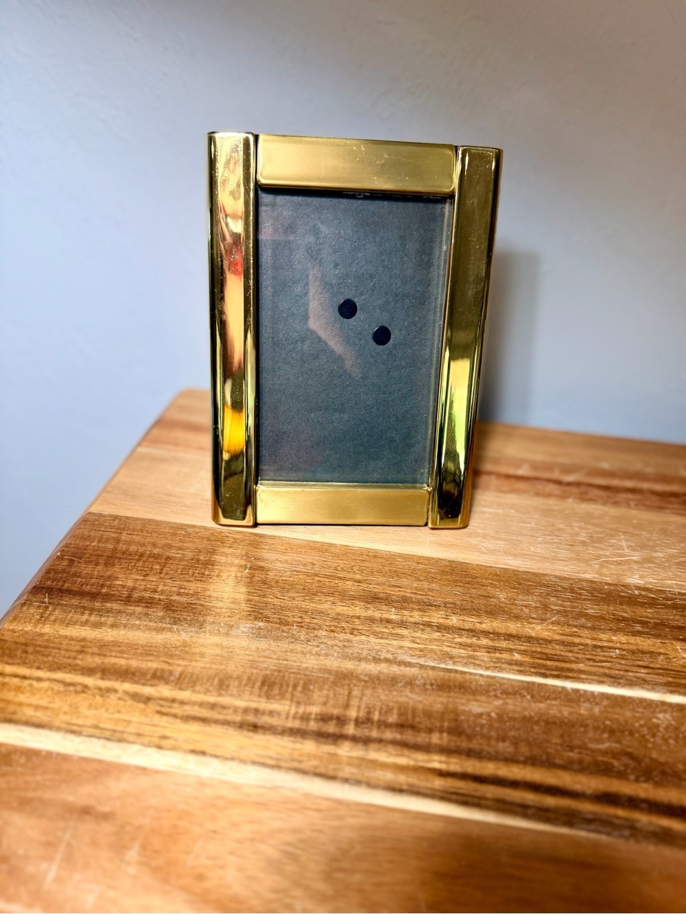 Vintage Brass Finish Photo Frame - Gold Picture Frame for Home Accents - Picture 4 of 12